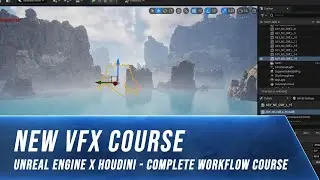 Unreal Engine x Houdini Water Tutorial - Teaser From Course 