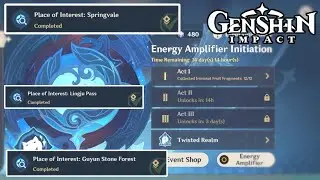 GENSHIN IMPACT ENERGY AMPLIFIER EVENT - ACT 1 (FULL GUIDE)