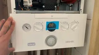 Ideal Atlantic Combi - How to put into Service Mode