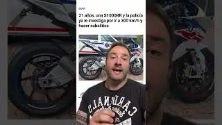 Les pillan más de 300 km/h con una BMW s1000 RR