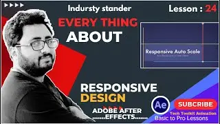 Responsive Design in Adobe After effects Basic to advanced tip  Urdu | Hindi