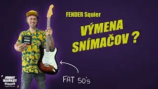 Vymeniť snímače na FENDER Squier ? - Servis JIMMY MARKET