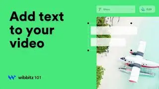 Add text to your video