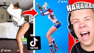 NEUE FORTNITE TÄNZE in REAL LIFE die 100% Synchron sind!