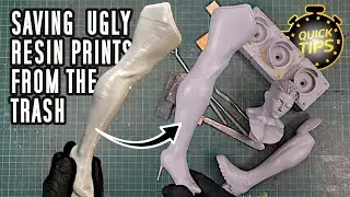 SIMPLE Post-Processing steps to SAVE FAILED 3D PRINTS