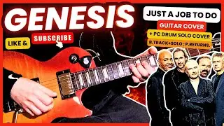Genesis : just a job to do (full cover) + Phil Collins drum solo (gated reverb) : remaster 2024 !