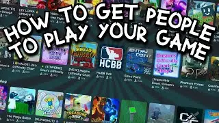 10 Ways to get people to play your Roblox Game!