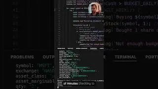 🤖 AI Stock Trading Bot 💰  - Using Typescript & Alpaca - Shorts