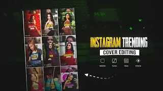 Instagram Trending Reels Cover Editing | Viral Reels Cover Design 🌸