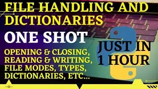 PPS Unit 6 One Shot | SPPU | File Handling In Python | #python #pps #sppu