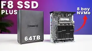 TerraMaster F8 SSD Plus NAS Review - 8 bay All NVMe NAS