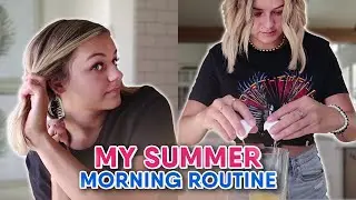 MY SUMMER MORNING ROUTINE || KESLEY JADE LEROY