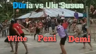 Peni, Demi, Witte menang melawan pemain Ulu Susua II voli nias 2024