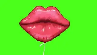 Green screen kiss effect