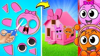 We Built a SPRUNKI HOUSE in Real Life?!