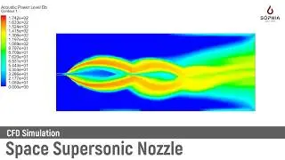 Space Supersonic Nozzle: CFD Simulation