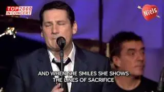 Spandau ballet - Through the barricades (with lyrics) - Top 2000 In Concert 2009
