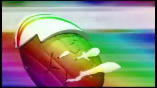 Cadbury's Creme Egg Bike Race Logo Ident Effects