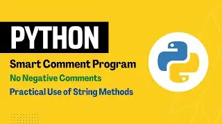 String Methods in Python | Smart Comment with Search String, String Find, String Length in Python