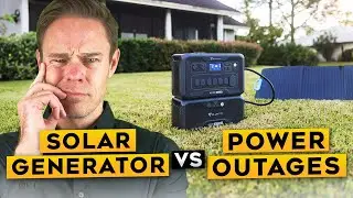 Can a solar generator power your home during outages?