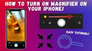 How to Use Magnifier on Your iPhone! (Zoom In and Zoom Out)