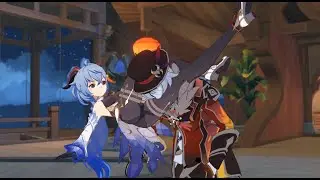 Ganyu uses Flying Headscissors! (Genshin Impact) [Project DL]