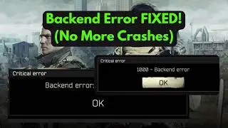 FIX Escape From Tarkov Backend Error | Crashing / Not Launching FIXED