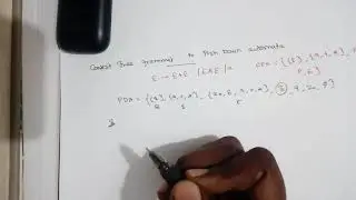 TOC Lec 34-Context free grammar to push down automata by Deeba Kannan