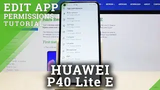 How to App Permission on Huawei P40 Lite E
