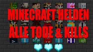 ALL DEATHS and KILLS in MINECRAFT HEROES!