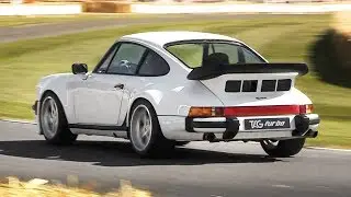 F1-powered, road-legal Porsche 930 TAG Turbo by Lanzante: 1.5-litre V6 Turbo Sound!