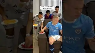 Bellingham , Yamal , Mbappe funny joke to Haaland #haaland #mbappe #yamal #bellingham #funny