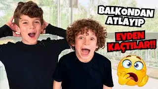 EVDEN KAÇTILAR! GECE YARISINA KADAR TOP OYNADILAR! 