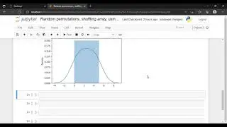 Numpy Complete Tutorial | Random permutation, shuffling array, using seaborne module | Part 4