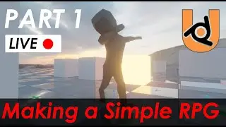 UPBGE 0.3 Making a Game with your suggestions | Part 1 - Character Setup