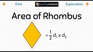 Area of Rhombus