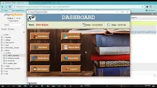 Library Managment Using Python GUI (tkinter)