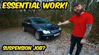 Mercedes CLK full service & suspension arms! W209 Lots of jobs ticked off the list now - CLK ep 6