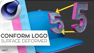 [C4D]: Conform Logo to surface | Cinema 4D