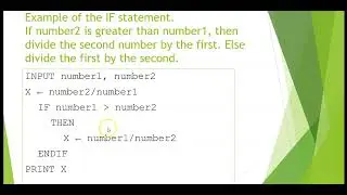 (2) IF Statement