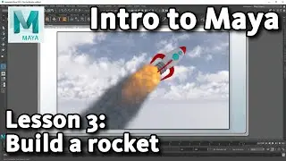 Intro to Maya: Lesson 3 / 10 - 3D Modeling your first model