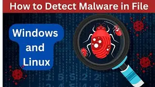 How to Detect Malware in File || Identify Suspicious File | Malware Analysis #malware #windows #kali