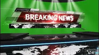 Cinematic Breaking News Green Screen Template | Free VFX Download