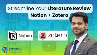 How I Streamlined My Literature Review with Notion and Zotero Integration | PhD Research Tips