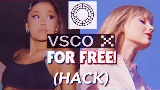VSCO X Screenshot HACK: How To Get All VSCO X Filters for FREE! ✨
