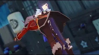 [MMD] Yelan knee kicks a Fatui (Genshin Impact) [Motion DL]
