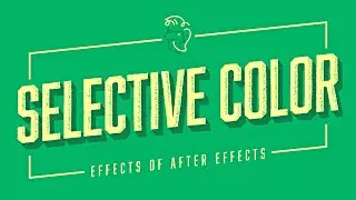 Selective Color | Effects of After Effects