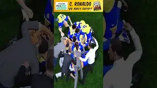 Cristiano Ronaldo First Goal Al Nassr vs Al Ahly PES 2021 
