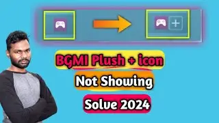 BGMI Plush Icon Not Showing Problem Fix 2024  | Pubg Plush Icon Not Showing Fix 2024