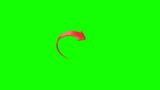 3d Arrow - 3d Animated Arrow - Arrow Green Screen Effect - Free Stock Footage